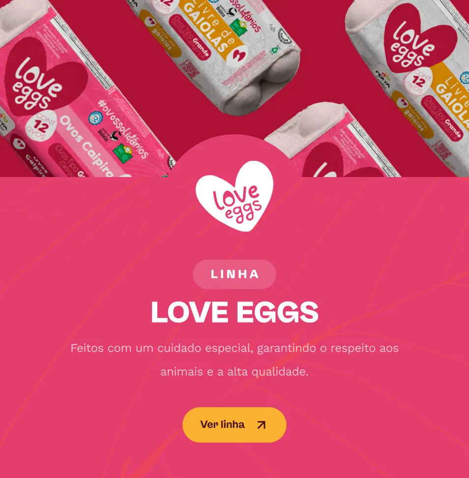 Love Eggs - Perfa Alimentos